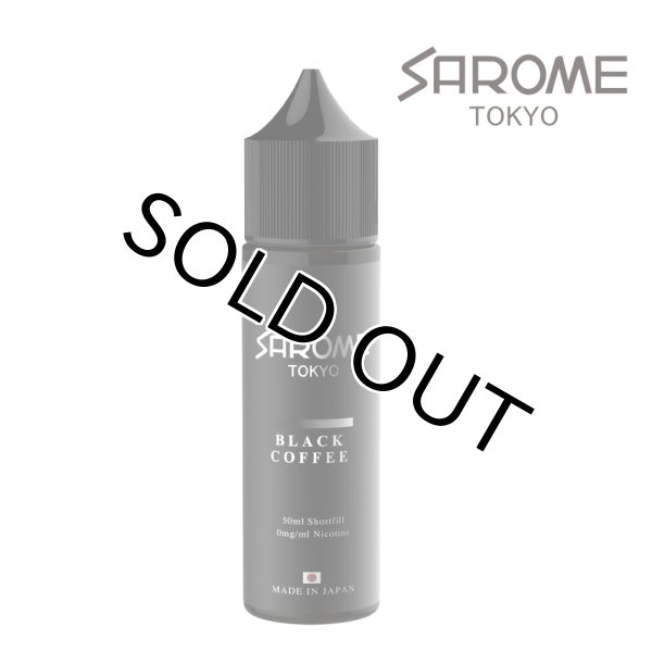 画像1: 【ネコポス 送料無料！】【E-リキッド】SAROME ブラックコーヒー　50ml (1)