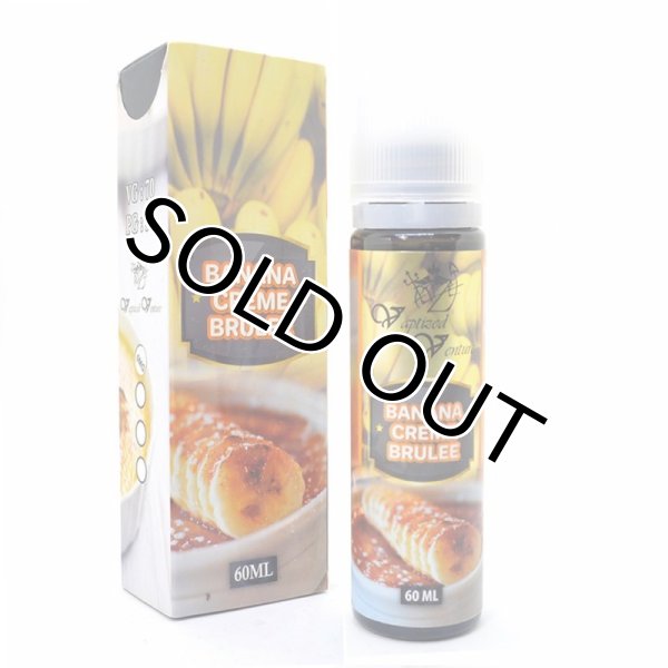 画像1: 【ネコポス 送料無料！】【E-リキッド】Vaptized - Banana Cream Brulee 60ml ベプタイズド バナナ クリーム ブリュレ (1)