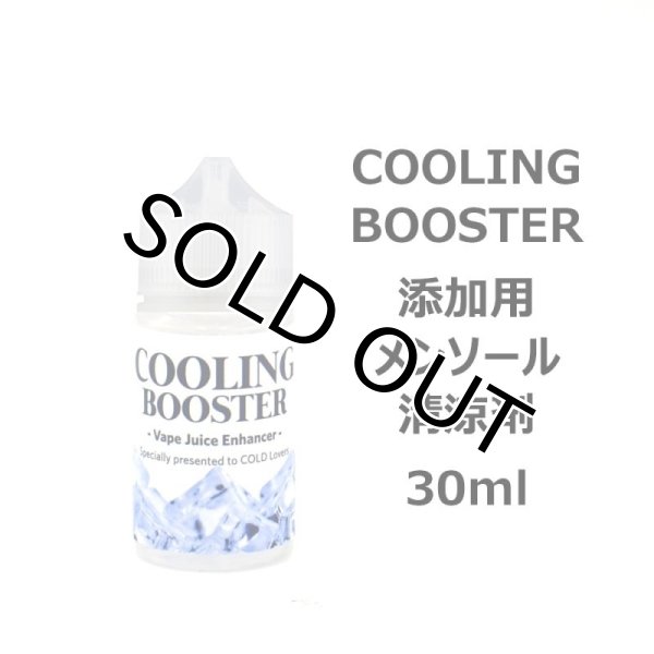 画像1: 【ネコポス 対応！】Cooling Booster MENTHOL 30ml クーリングブースター Eリキッド 添加用メンソール 清涼剤 (1)